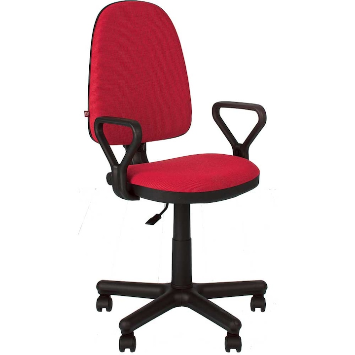 Review Ergonica PRIVILEGE GTP ergonomic spatar inalt ajustabil mecanism balans 125Kg stofa neasamblat rosu-negru