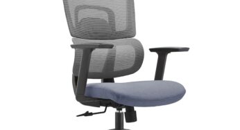 Review Ergoplus Gary-H scaun ergonomic cu spatar mesh, tetiera reglabila, brate reglabile