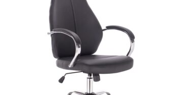 Review MODERNA ORIENT scaun directorial ergonomic piele ecologica negru