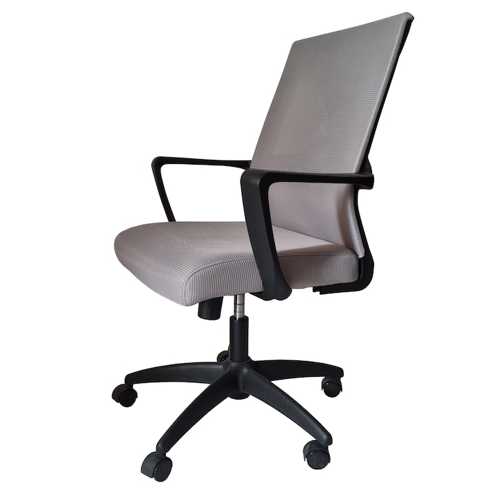 Review Magda Design Scaun ergonomic MD-OC239 mesh gri cu roti