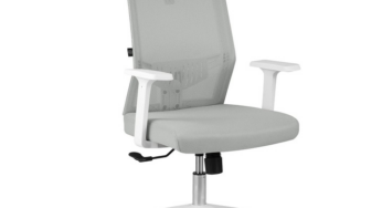 Review DacEnergy Scaun birou ergonomic cu roti, tetiera reglabila, gri