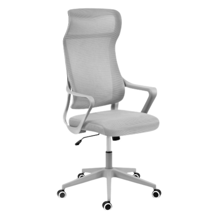 Review DacEnergy Scaun de birou ergonomic cu brate cu spatar ajustabil gri