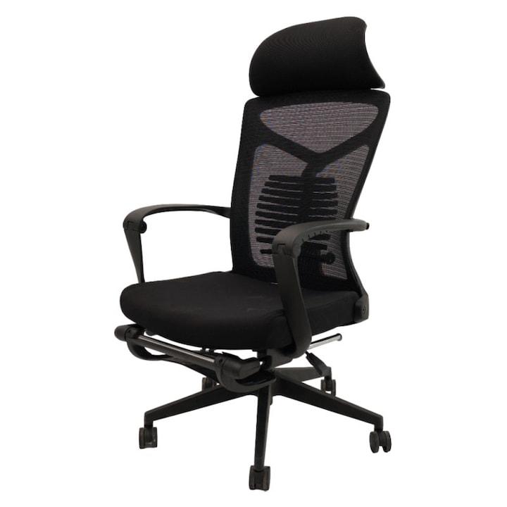 Review Drimus Scaun ergonomic AB097 suport lombar spatar rabatabil