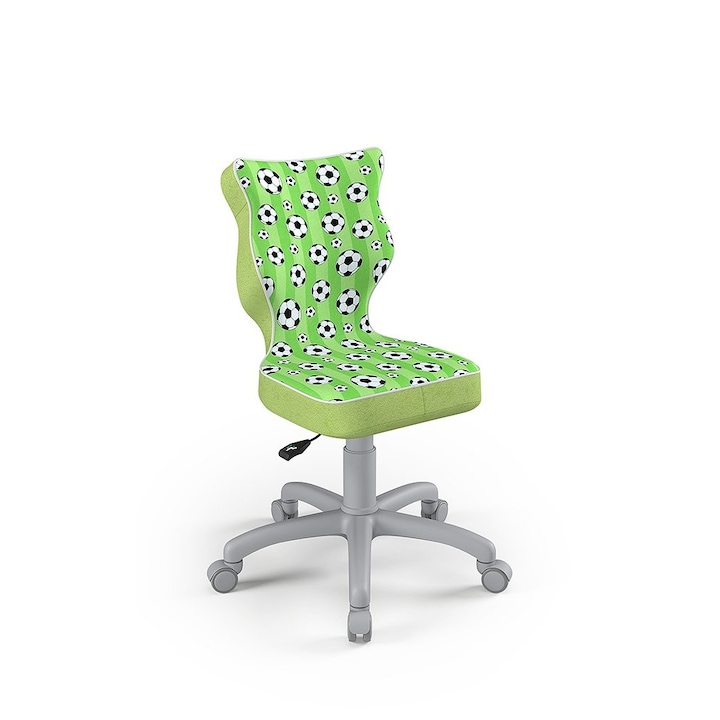 Review Entelo Scaun de birou copii verde ergonomic