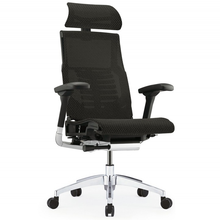 Review Ergohuman POFIT 2 Cadru Negru Mesh Ergonomic Reglabil