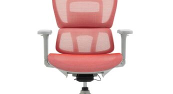 Review Kring Scaun birou ergonomic Bono Mesh, heavy duty, reglabil, rosu