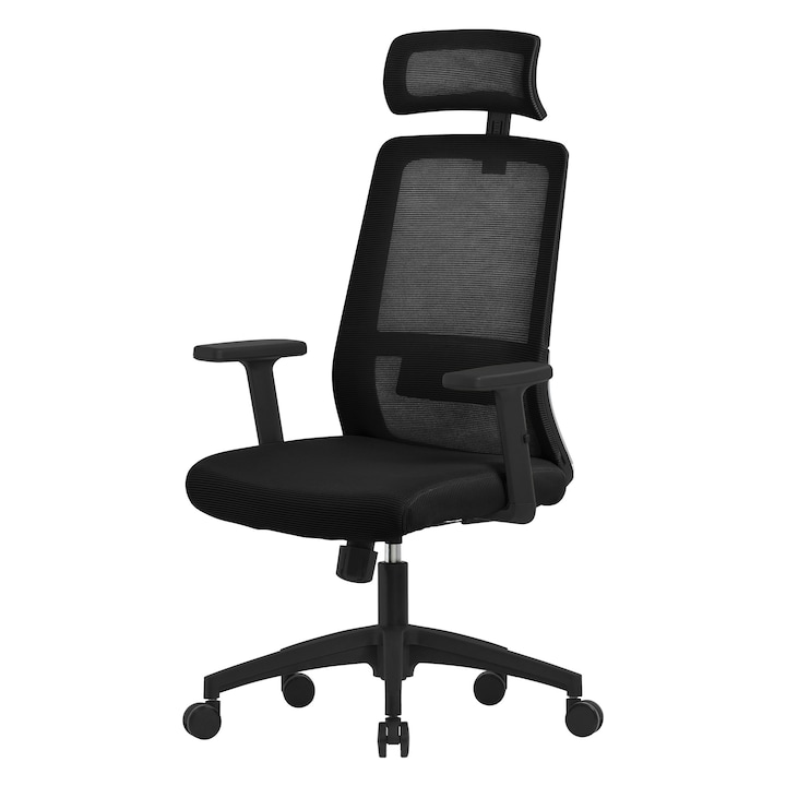Review ML Design Scaun birou ergonomic reglabil spatar plasa
