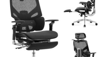 Review Mark Adler Expert 9.6 Scaun ergonomic, Reglabil, Suport picioare detasabil