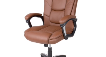 Review Divián-Megafa Kft. Scaun birou Directorial ergonomic maro piele ecologica