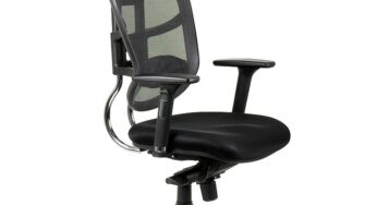 Review OEM Scaun pivotant ergonomic HN-5018 tetiera cotiere reglabile mecanism sincron