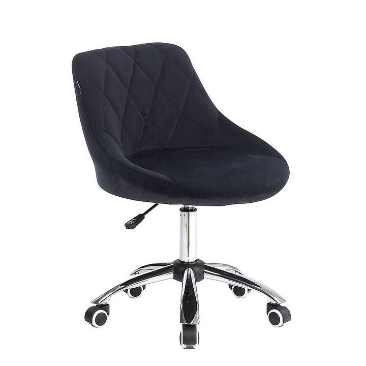 Review Votana HR1054K Scaun birou ergonomic spatar ajustabil 120Kg catifea