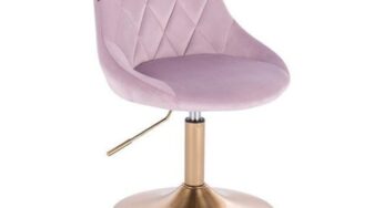 Review Votana HR1054N Scaun birou ergonomic ajustabil violet catifea